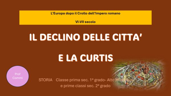 la curtis, lezione classi prima secondaria primo grado e altre