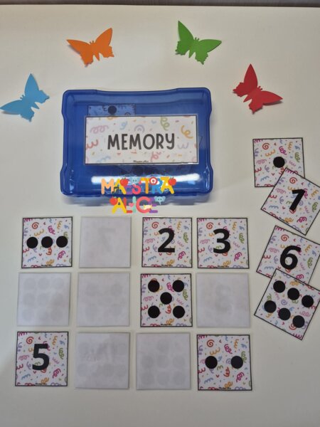 MEMORY DEI NUMERI E DELLE QUANTITÀ - MAESTRA ALICE