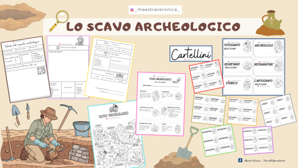SCAVO ARCHEOLOGICO - Laboratorio di storia classe terza