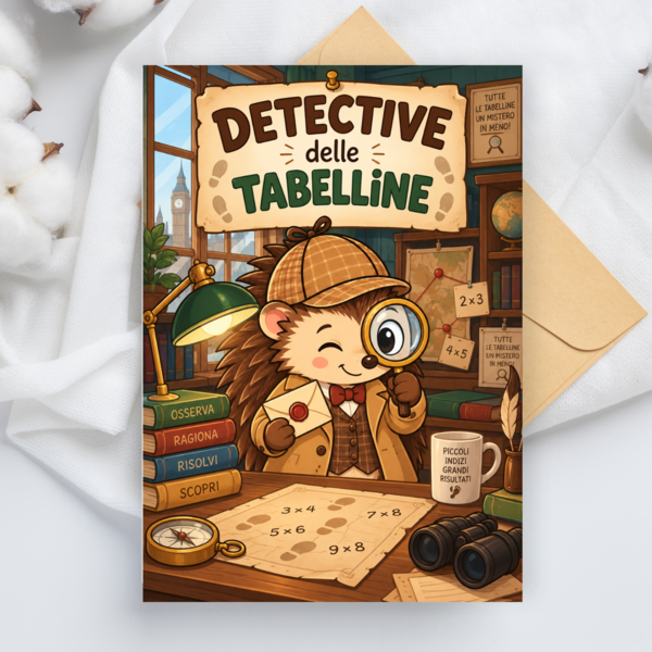Gioco didattico "Il detective delle tabelline"
