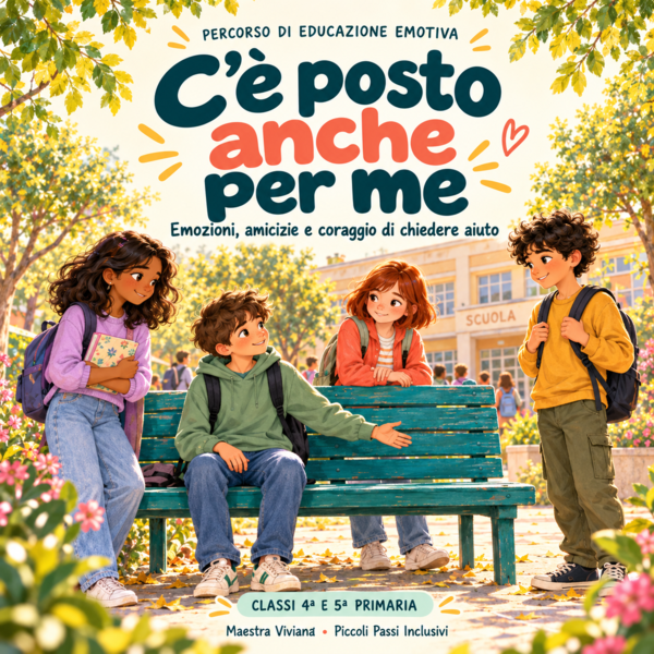 C’è posto anche per me – Educazione emotiva e bullismo, 4ª e 5ª primaria