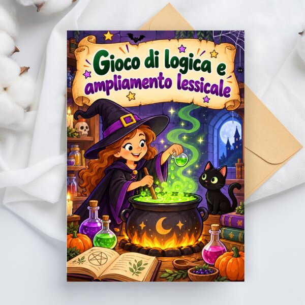Gioco di logica a tema Halloween