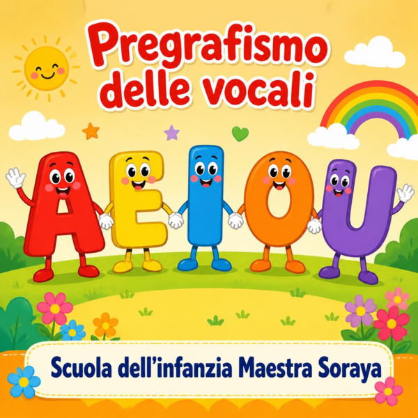 Pregrafismo delle vocali