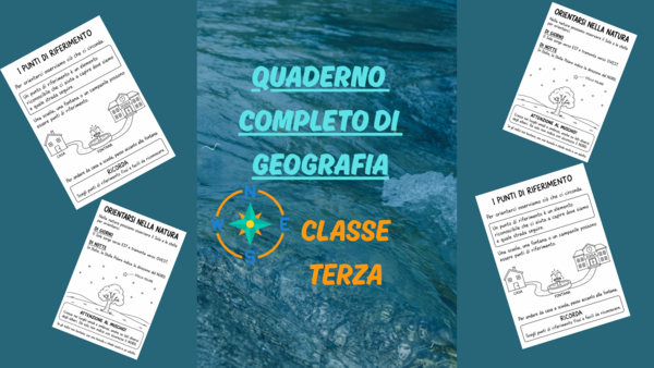 Quaderno completo di geografiaclasse terza