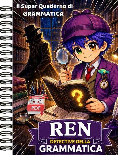 IL SUPER QUADERNO DI GRAMMATICA: Ren detective della grammatica