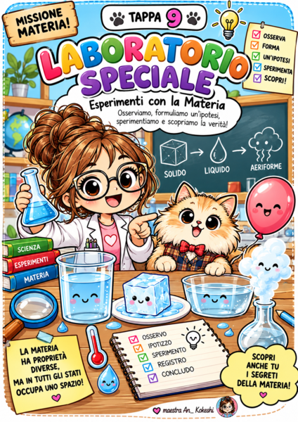 La materia, laboratorio speciale