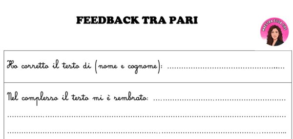 FEEDBACK TRA PARI