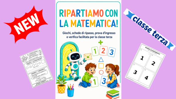 Ripartiamo con la matematica classe terza primaria