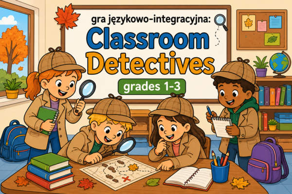 Classroom Detectives – gioco rompighiaccio con schede pronte da stampare | Inglese, classi 1-3