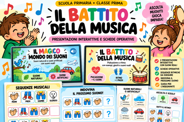 Il Battito della Musica – Ritmo e Pulsazione Classe Prima