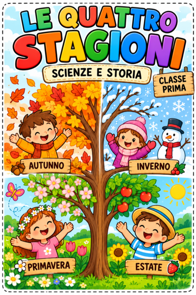 LE 4 STAGIONI classe prima - SCIENZE/STORIA