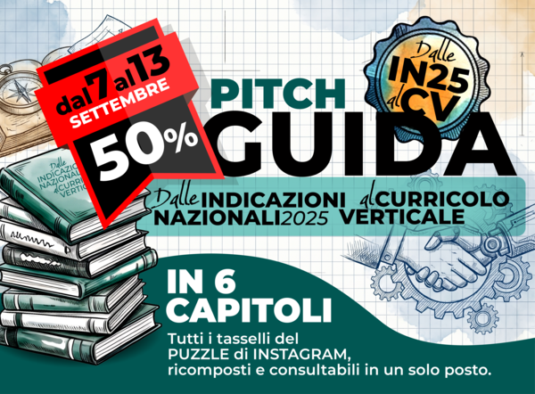 GUIDA Pitch "Dalle Indicazioni Nazionali 2025 al Curricolo Verticale"