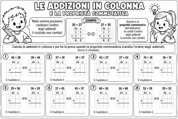 LA PROPRITA COMMUTATIVA TERZA PRIMARIA