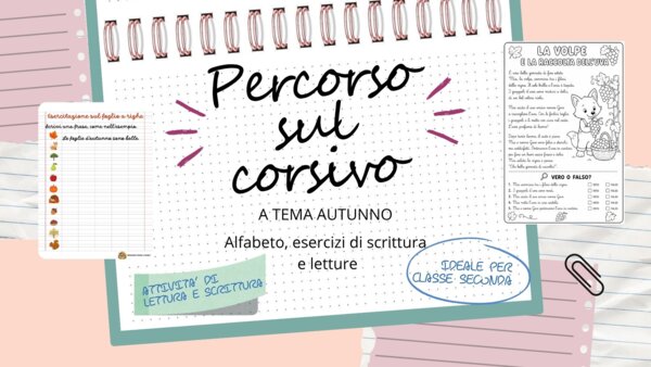 Percorso sul corsivo: dalla parola alla lettura