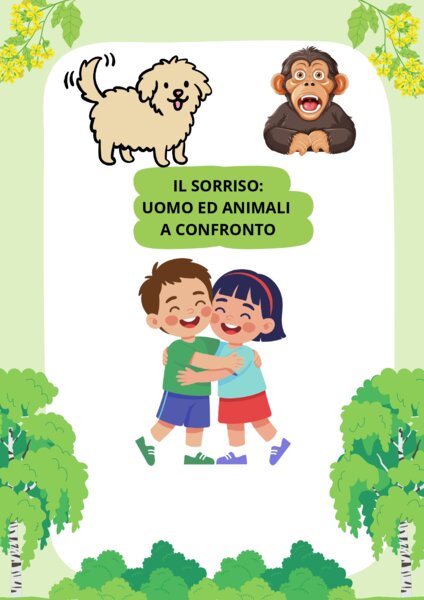 il sorriso-uomo ed animali a confronto