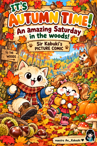 It's autumn time: Sir Kabuki's picture comic