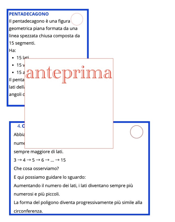 Che cos’è un poligono- Percorso Montessori per osservare, classificare e nominare i poligoni CL. 3/5