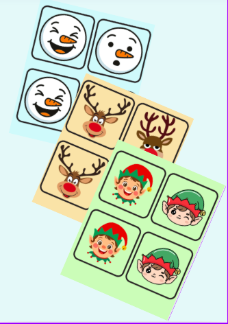 Memory delle Emozioni Invernali - Gioco Didattico di Natale per la Scuola dell'Infanzia