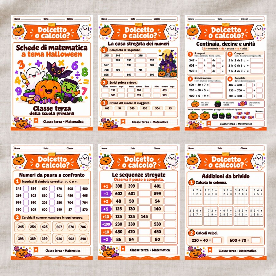 Dolcetto o calcolo? - Matematica ad Halloween