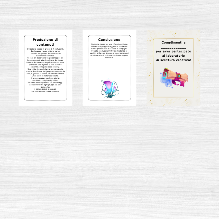 Laboratorio di scrittura creativa per il Back To School