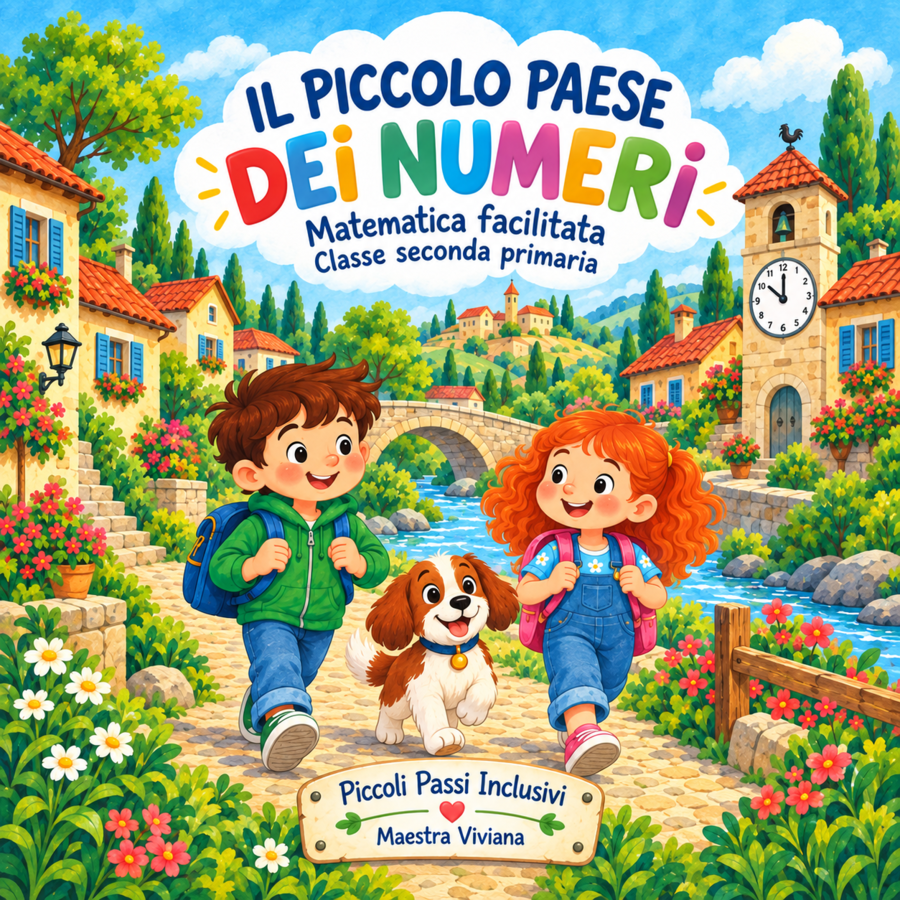 IL PICCOLO PAESE DEI NUMERI  Matematica facilitata — Classe seconda primaria