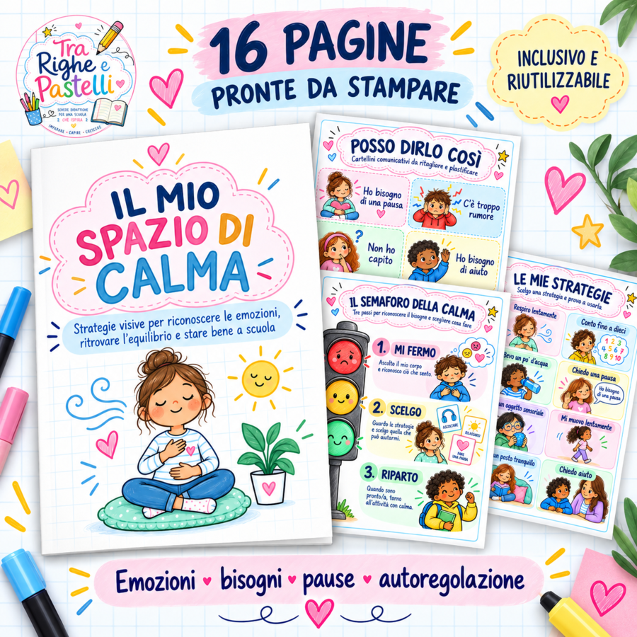 Il mio spazio calma - kit autoregolazione