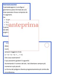 Che cos’è un poligono- Percorso Montessori per osservare, classificare e nominare i poligoni CL. 3/5