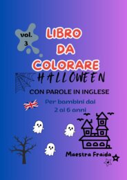 LIBRO DA COLORARE - Halloween- vol.3