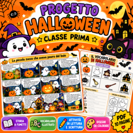 🦇 Halloween… che magia! – Letture, giochi e schede didattiche