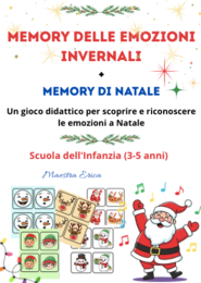 Memory delle Emozioni Invernali - Gioco Didattico di Natale per la Scuola dell'Infanzia