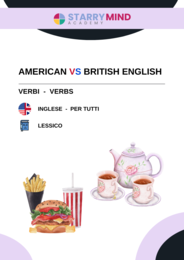 American VS British English - Verbi / Inglese