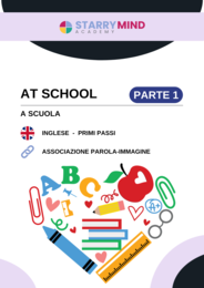 Cosa trovo a Scuola? PARTE 1 - At School / Inglese Beginner