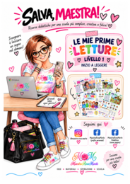 Le mie prime letture - Livello 1 | Dalle vocali alle prime consonanti