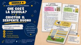Modulo 4 di "In viaggio verso la scuola primaria con gli albi illustrati": Che cos'è la scuola? e Crictor il serpente buono
