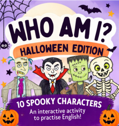 WHO AM I? – MEET 10 SPOOKY CHARACTERS