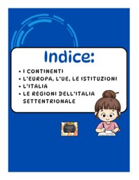 Quaderno di geografia per la classe V - 1° parte -