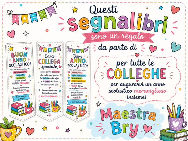 🎁 UN PICCOLO REGALO PER TUTTE LE COLLEGHE! 🌈📚