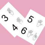 Colora i numeri … e le mani