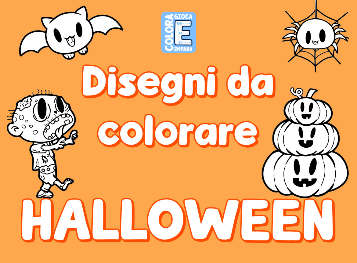 Disegni da colorare a tema Halloween