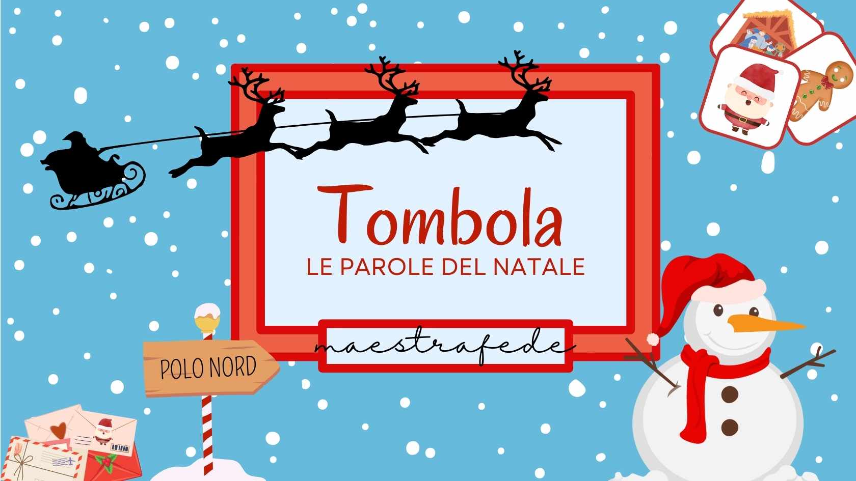 TOMBOLA: LE PAROLE DEL NATALE • Edudoro