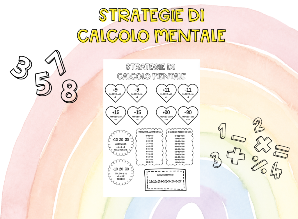 STRATEGIE DI CALCOLO MENTALE • Edudoro