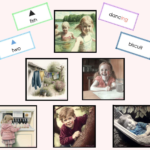 Picture description with Montessori grammar symbols: SET 3
