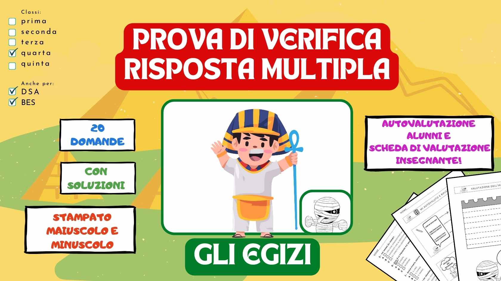 Verifica Sugli Egizi A Risposta Multipla