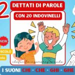 DETTATO/AUTODETTATO DI PAROLE CON GLI INDOVINELLI: I SUONI GHI E GHEDigitale