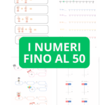 Cartelli dei numeri fino a 100Digitale