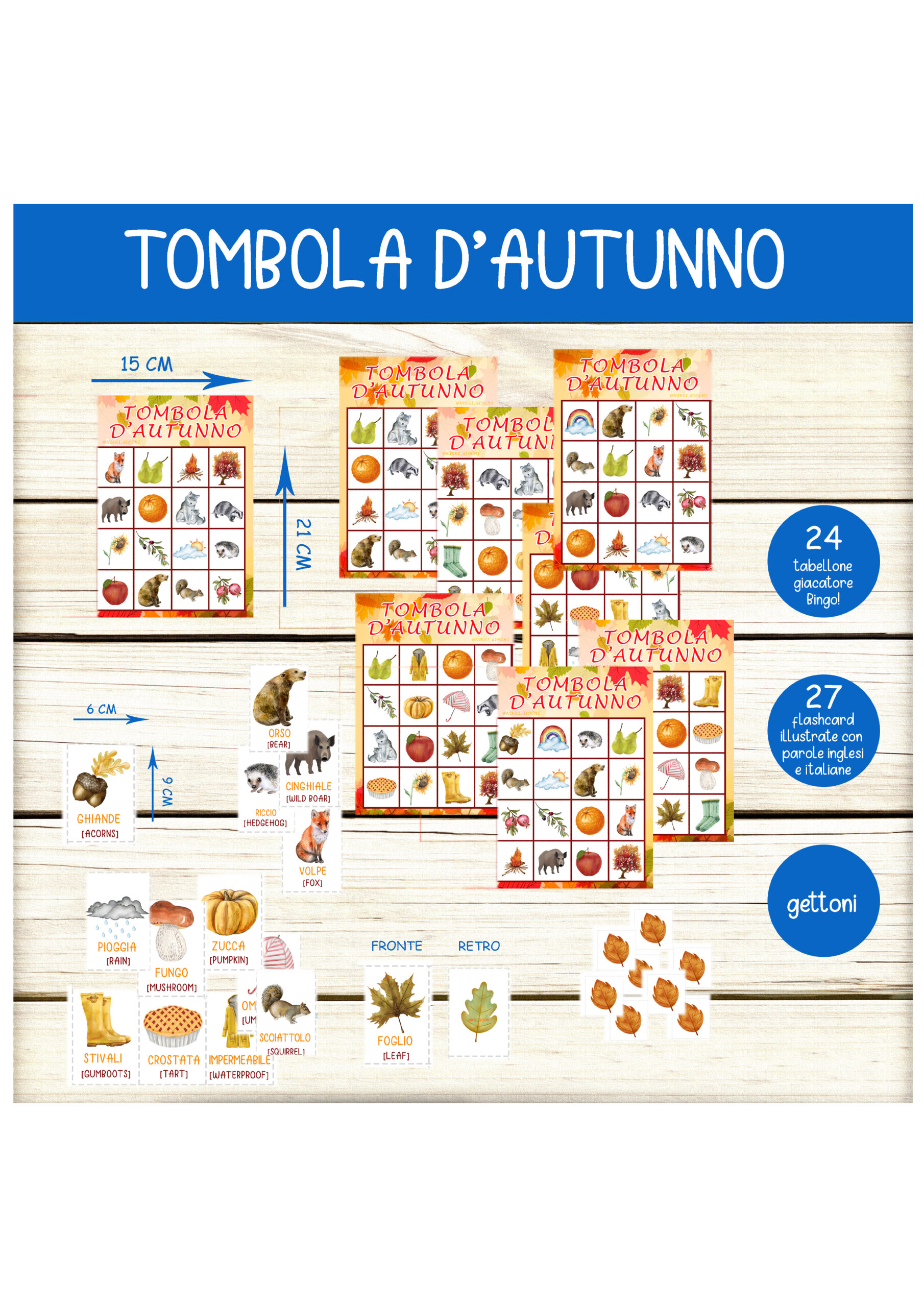 TOMBOLA BINGO d'AUTUNNO • Edudoro