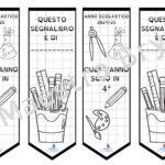 SEGNALIBRO ” QUEST’ANNO SONO IN 5°”Digitale