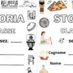 Libretto school objects in ingleseDigitale