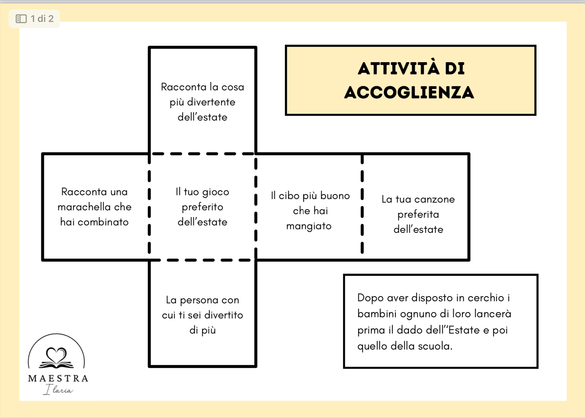 Dado dell’Accoglienza