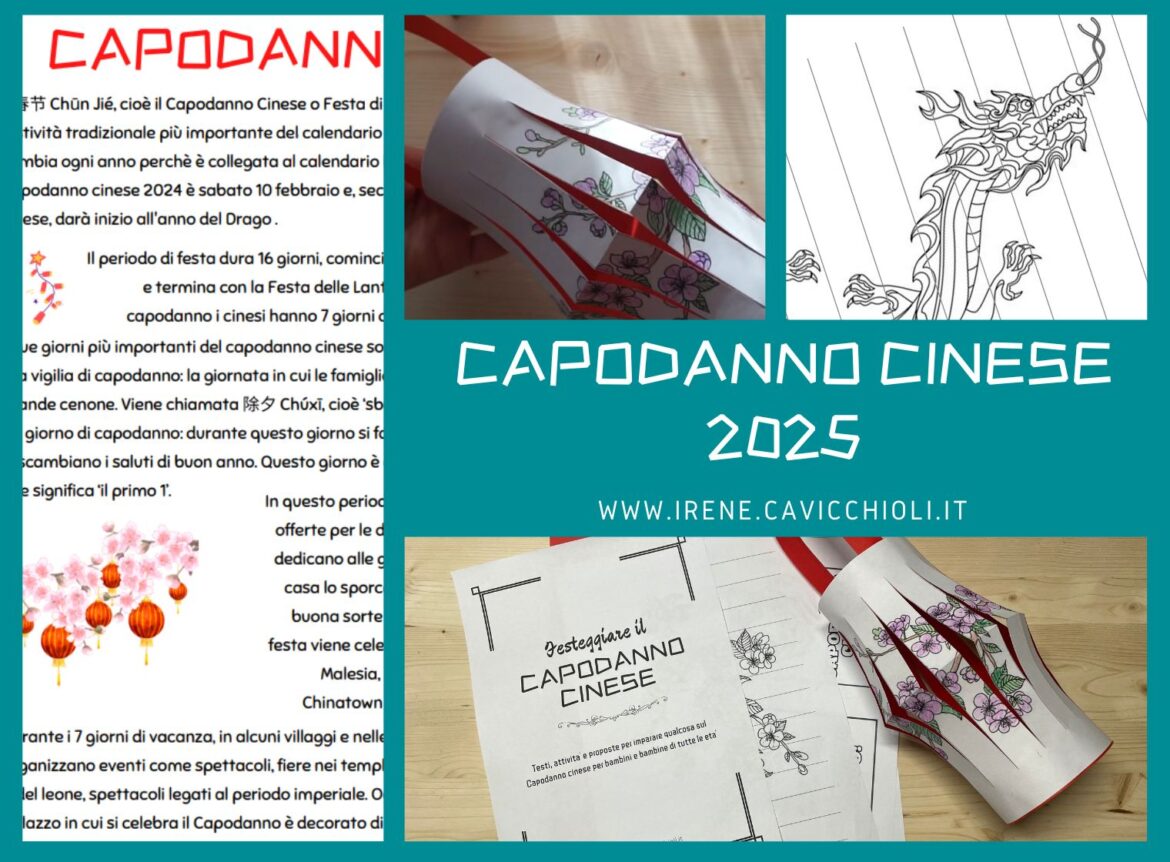 Capodanno cinese 2025 attività scuola primaria